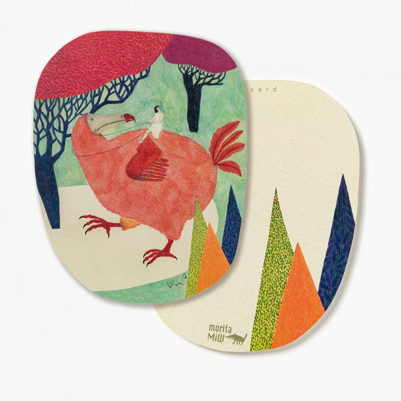 Ships Dec. 18-20: moritaMiW Postcard - Dodo M-67991-00-1