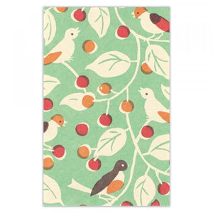 Wanowa Pochibukuro Pochi Envelope - Bird and Fruit