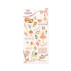 Mind Wave Chic Mignon Sticker Sheet - Dress Up 82526