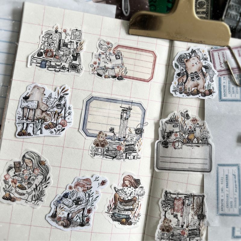PRE ORDER: Black Milk Project Archive Washi Flakes - Unique designs