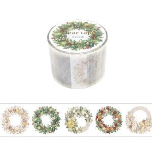 Mind Wave 30mm Clear Tape -  95329 Wreath