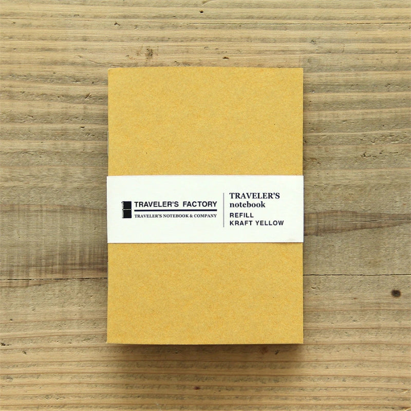 TRAVELER'S Factory Original Color Refill - Kraft Yellow (Passport)