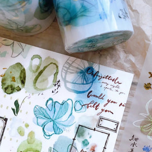 Shiwu Studio × Siyun 7.4cm Matte PET Tape - Latitude 23.5° North - Formosa
