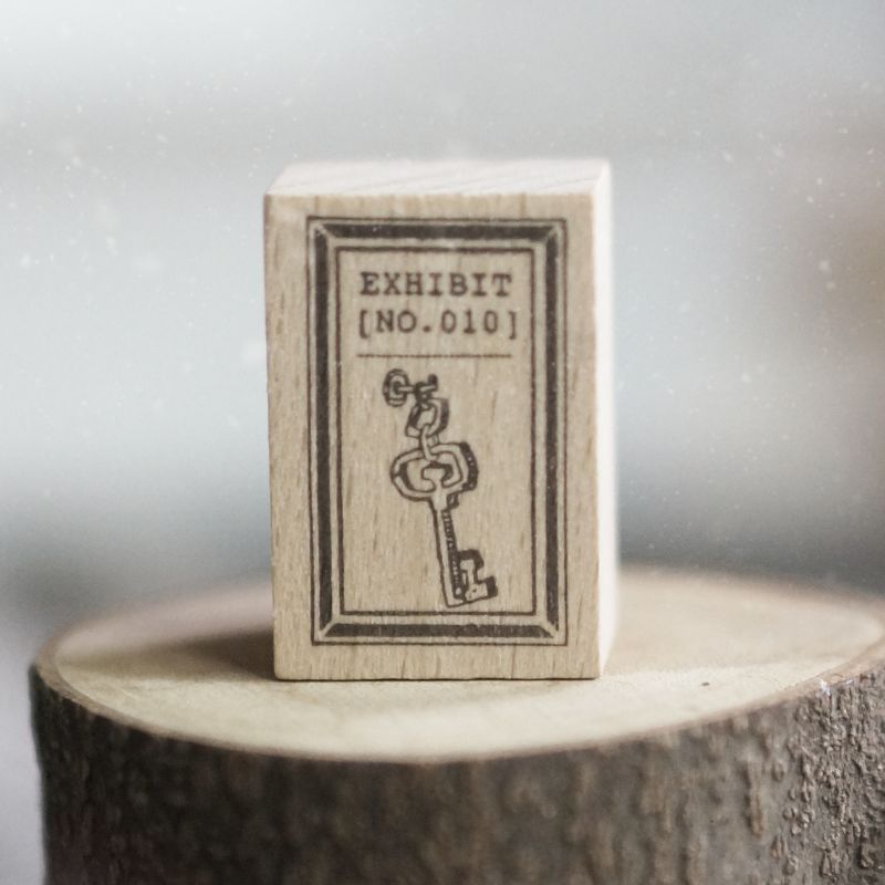 PRE ORDER: Black Milk Project Archive Rubber Stamp - EXHIBIT (2cm x 3cm)
