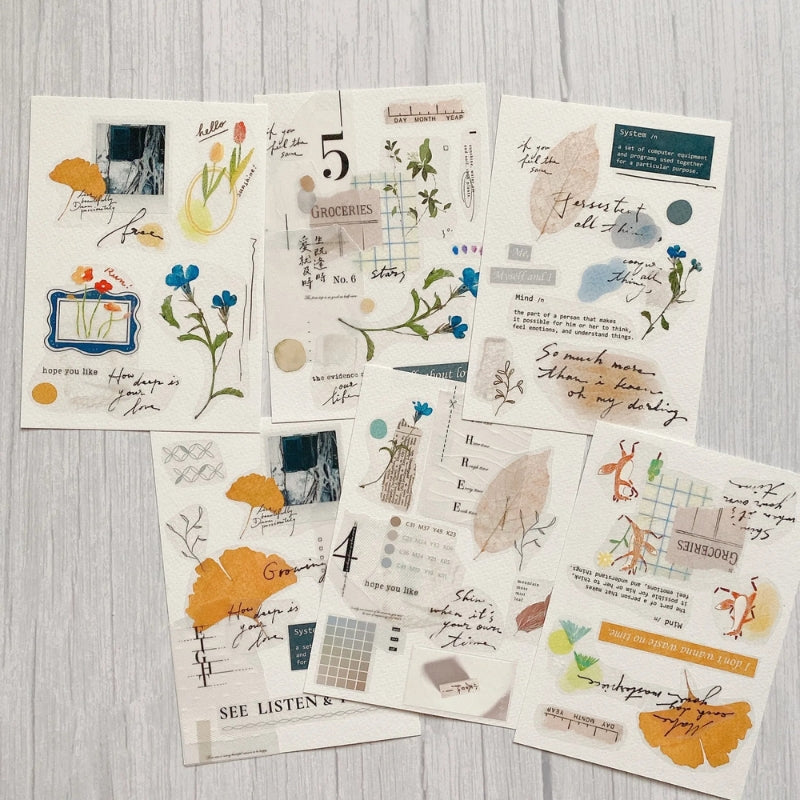 Shiwu Studio 5cm Matte PET Tape - Collage 05