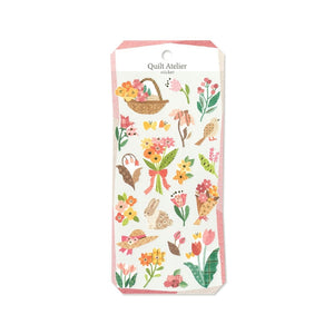 Mind Wave Quilt Atelier Sticker - Afternoon Flower Garden 82424