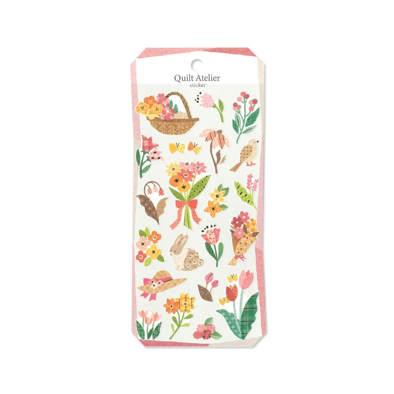 Mind Wave Quilt Atelier Sticker - Afternoon Flower Garden 82424