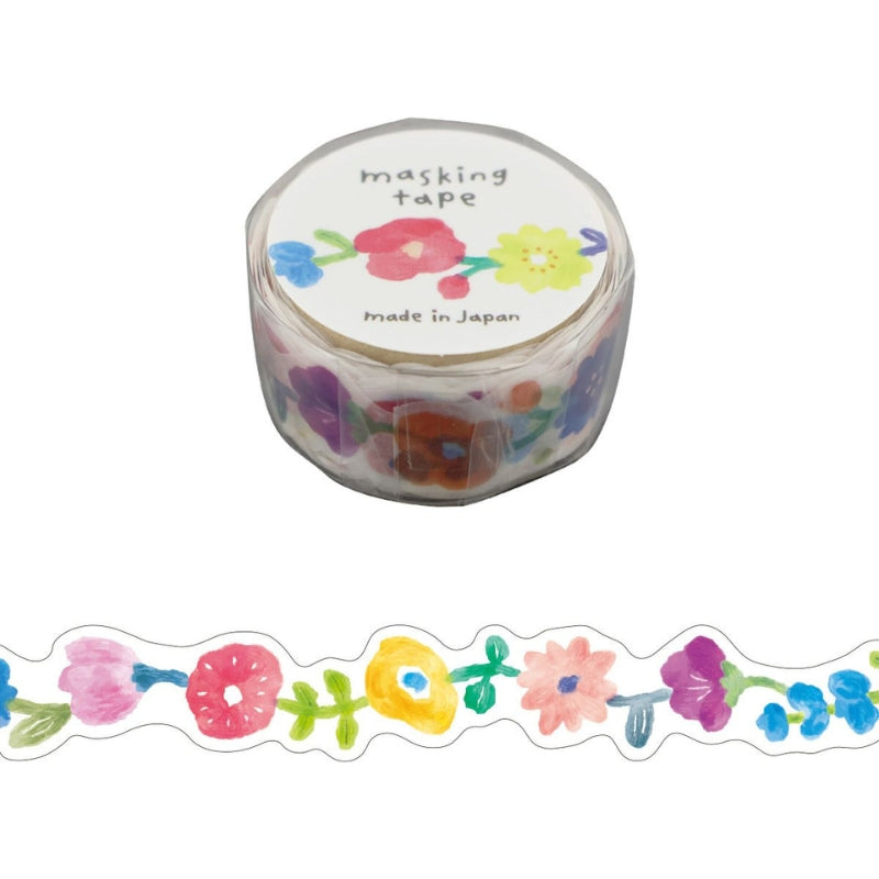 Mind Wave Vivid Color Die Cut Masking Tape - 95528 Flower 2