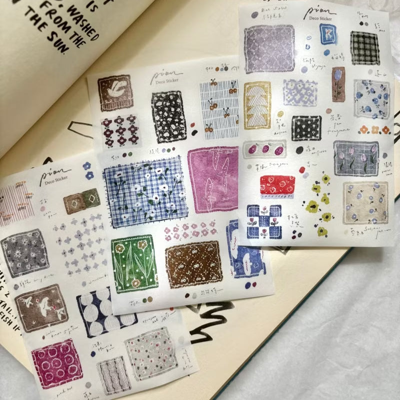 Pion Sticker Sheet - Candy Paper