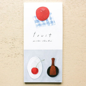 Nishishuku One-Stroke Letter Pad - 20470 Paper Fruit