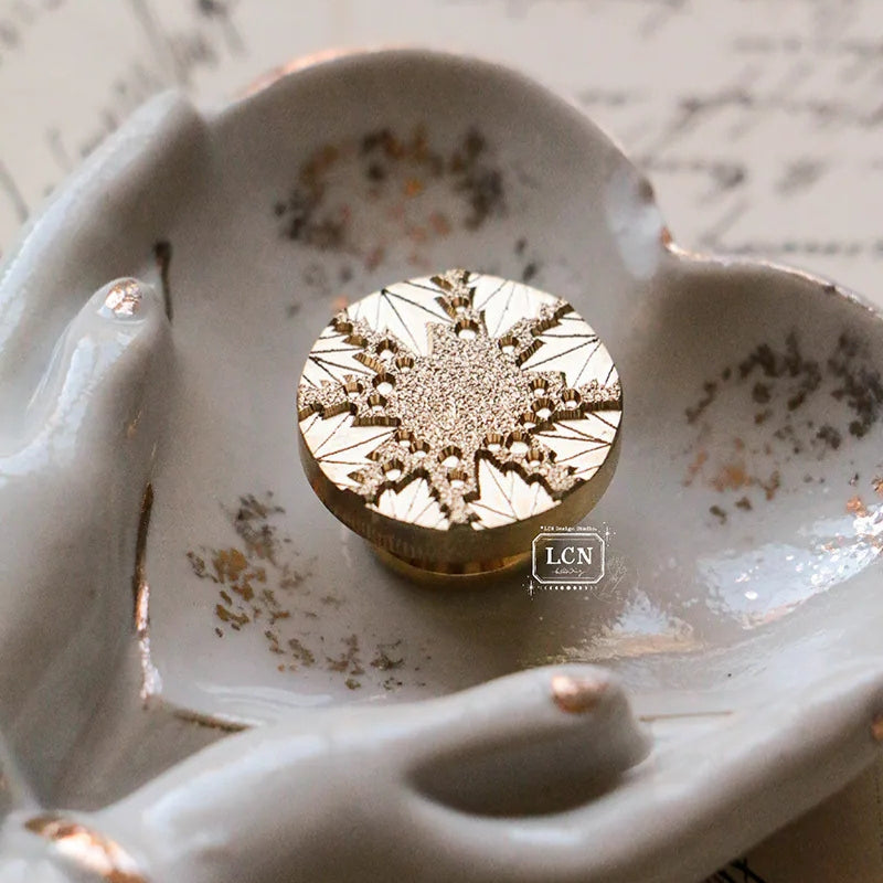 PRE ORDER LCN Wax Seal Set - Round Leaf Frame 2