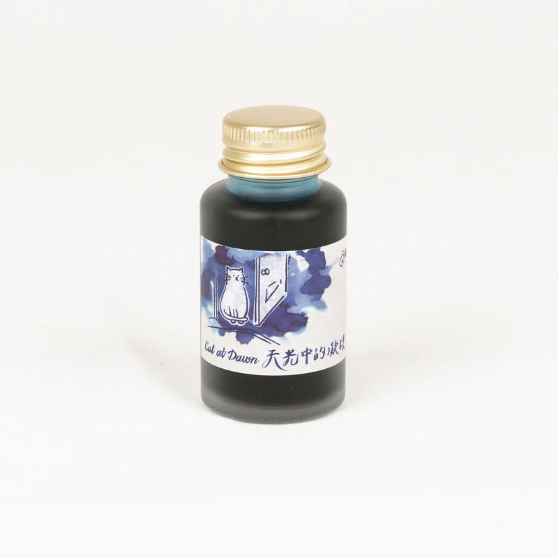 Ink Institute Fountain Pen Ink - Cats Daily: Cat at Dawn