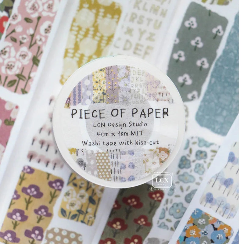 PRE ORDER LCN Kiss-Cut Washi Tape - Piece of Paper