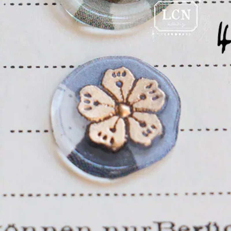 PRE ORDER LCN Mini Wax Seal Set - Wagashi Flowers 4