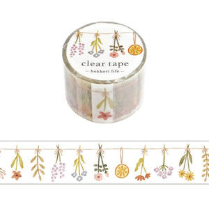 Mind Wave 30mm Clear Tape - 95533 Hokkori Life Garland