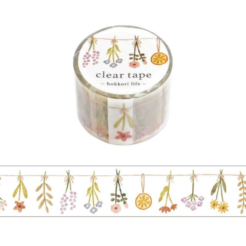 Mind Wave 30mm Clear Tape - 95533 Hokkori Life Garland