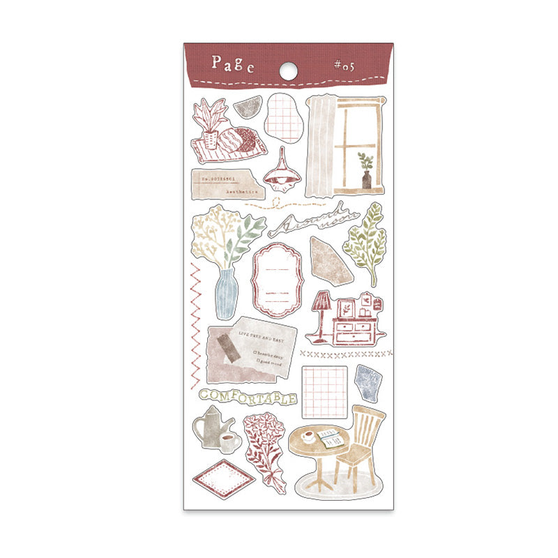 Mind Wave Page Series Sticker - 81714 Interior