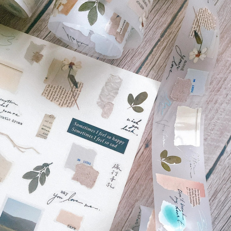 Shiwu Studio 5cm Matte PET Tape - Collage 11