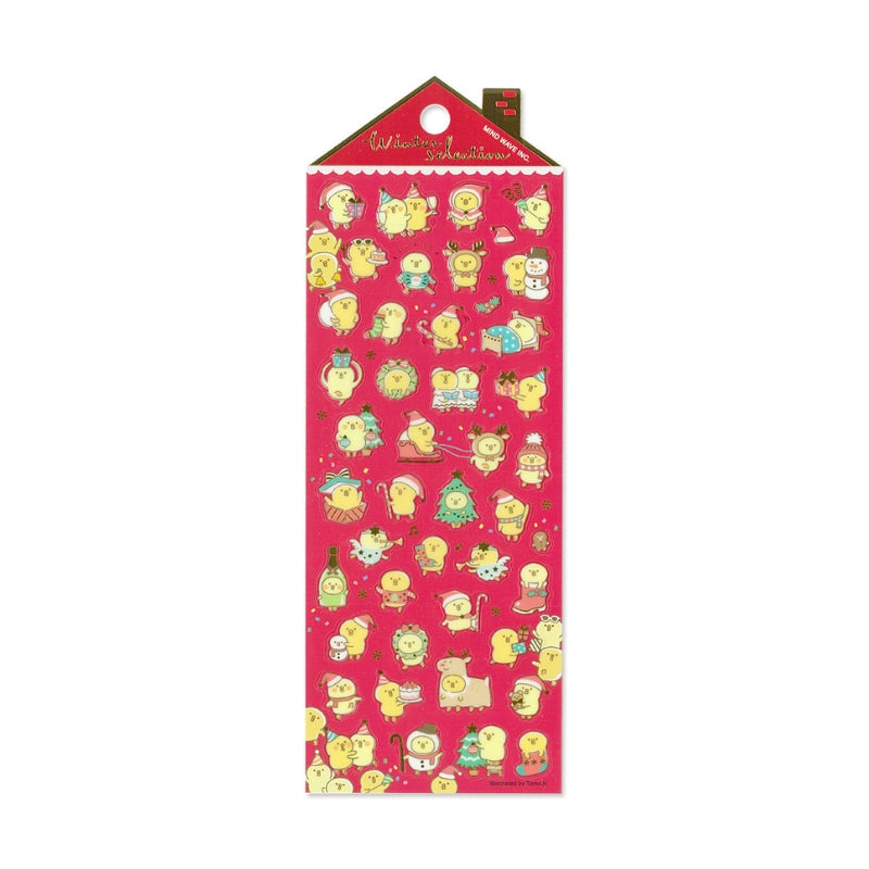 Mind Wave Winter Selection Sticker Sheet - 82468 Gorogoro Nyansuke