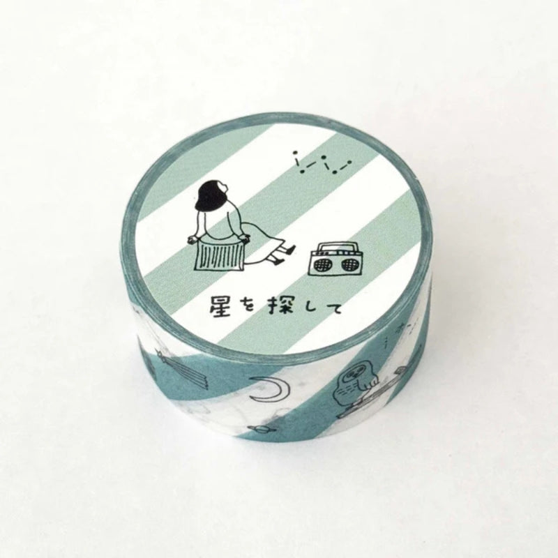 Mizushima x Necktie Masking Tape - Searching For Stars MT-HS