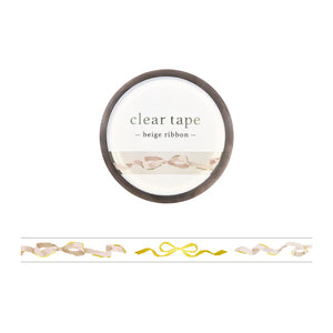 Mind Wave 7mm Clear Tape - 95295 Beige Ribbon
