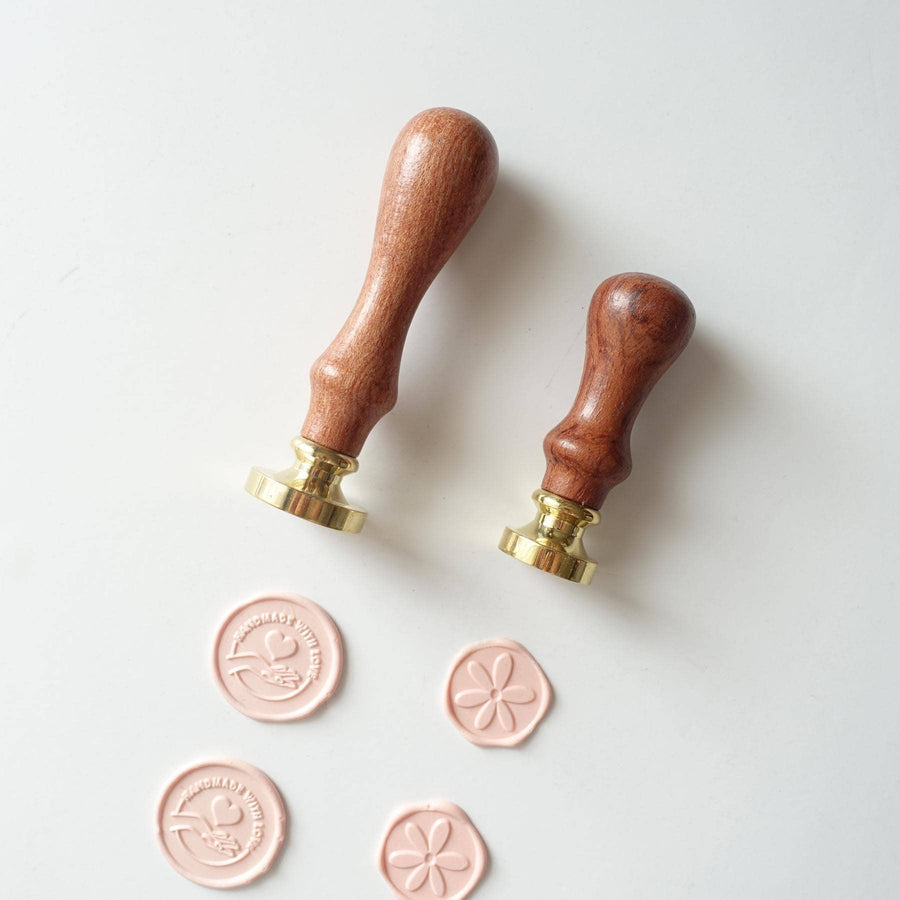 Fiona Ariva - Handle for Wax Seal Stamps: Classic Wood