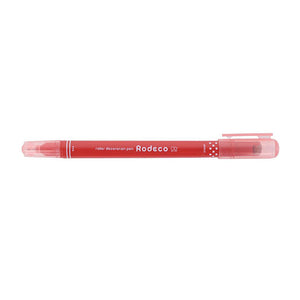 Rodeco Polka Dot Roller Pen - Red