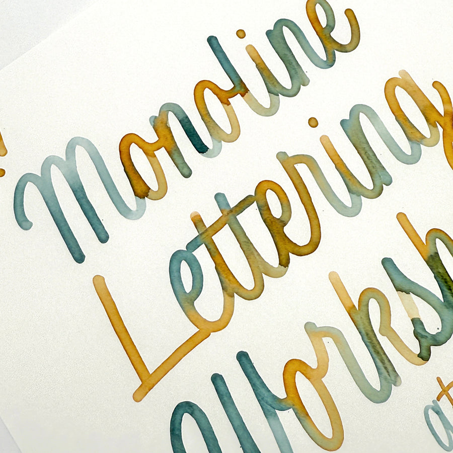 Monoline Lettering Workshop with BECHORI