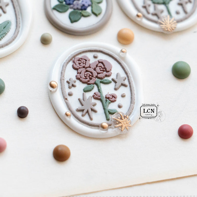 PRE ORDER: LCN Wax Seal - Long-Stem Rose W00280