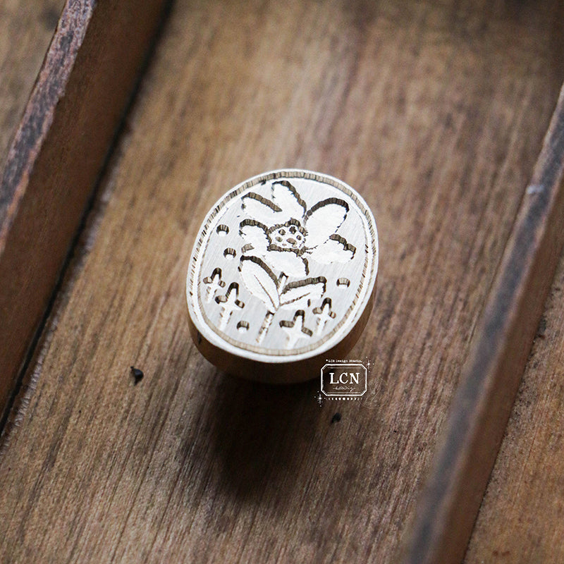 PRE ORDER: LCN Wax Seal - Single-Petaled Rose W00281