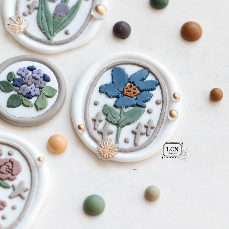 PRE ORDER: LCN Wax Seal - Single-Petaled Rose W00281