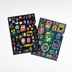 2024 Hobonichi A5 Folder Set of 2 - Yumi Kitagishi: Little Gifts - Paper Plus Cloth