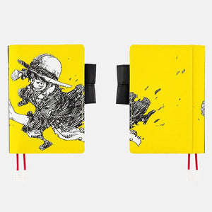 2024 Hobonichi COVER A6 ONE PIECE magazine: Straw Hat Luffy (Yellow) - Paper Plus Cloth