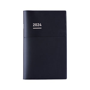 2024 Kokuyo Jibun Techo Biz Diary - A5 Slim - Black
