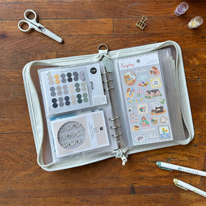 Kept Oshikatsu Multi-Storage A5 Binder - Moon Gray