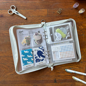 Kept Oshikatsu Multi-Storage A5 Binder - Moon Gray