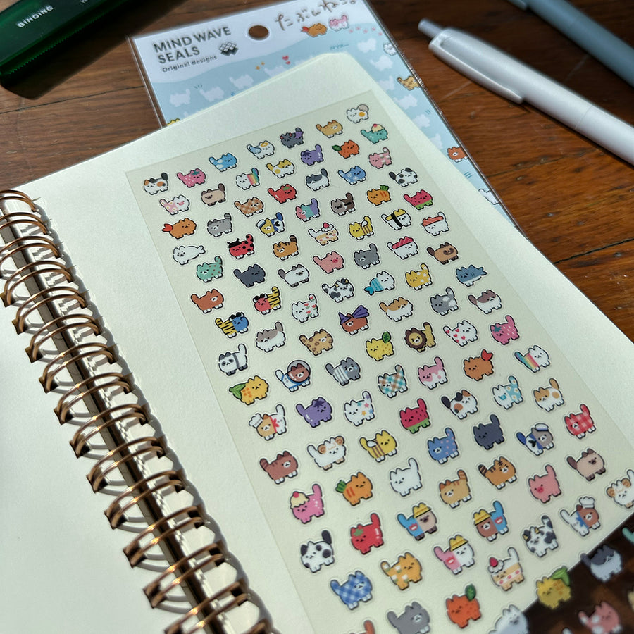Mind Wave Sticker Sheet - Maybe A Cat 82369