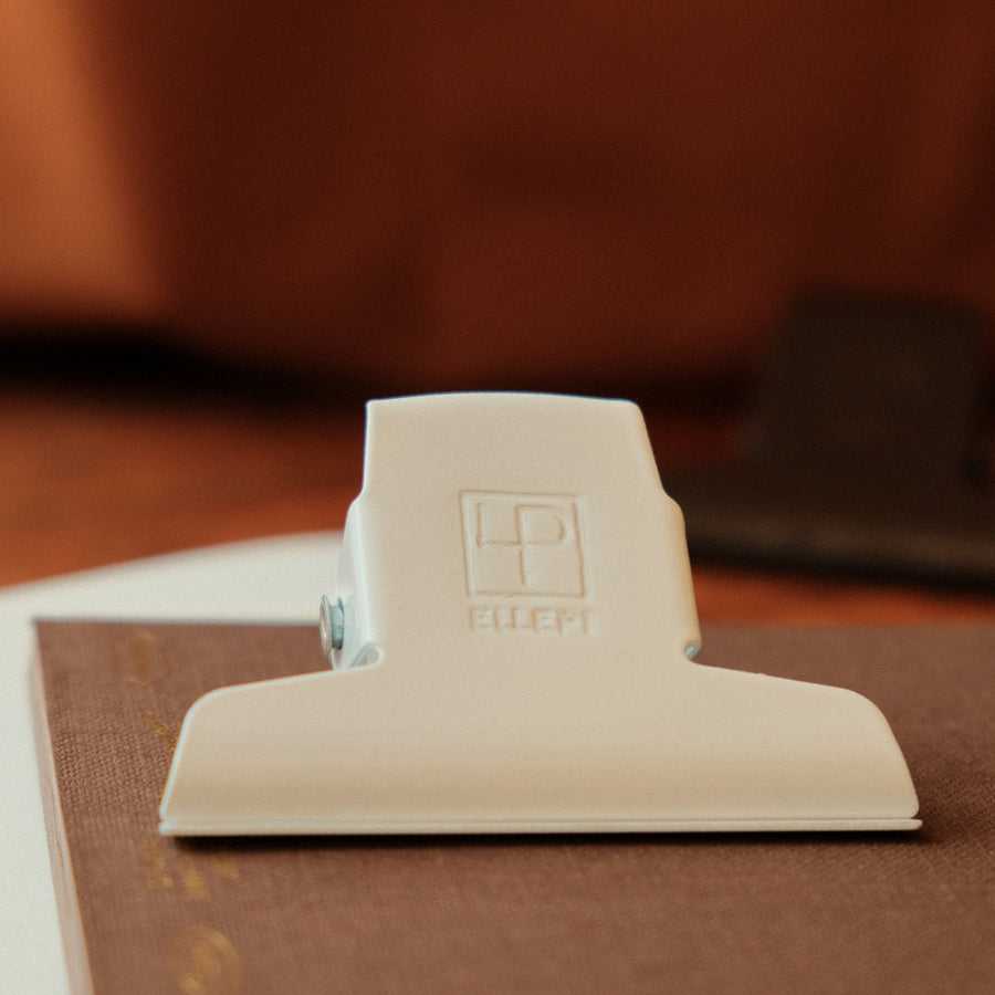 Ellepi Enamel Coated Clips M - 7cm - White
