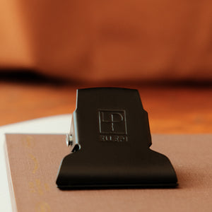 Ellepi Enamel Coated Clips - 5cm - Black