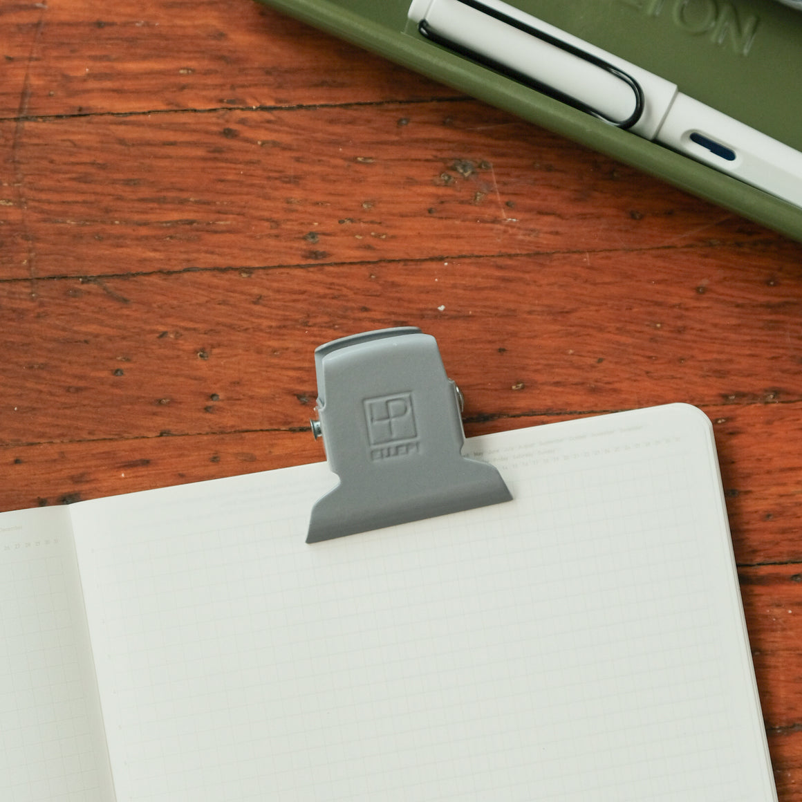 Ellepi Enamel Coated Clips - 5cm - Grey