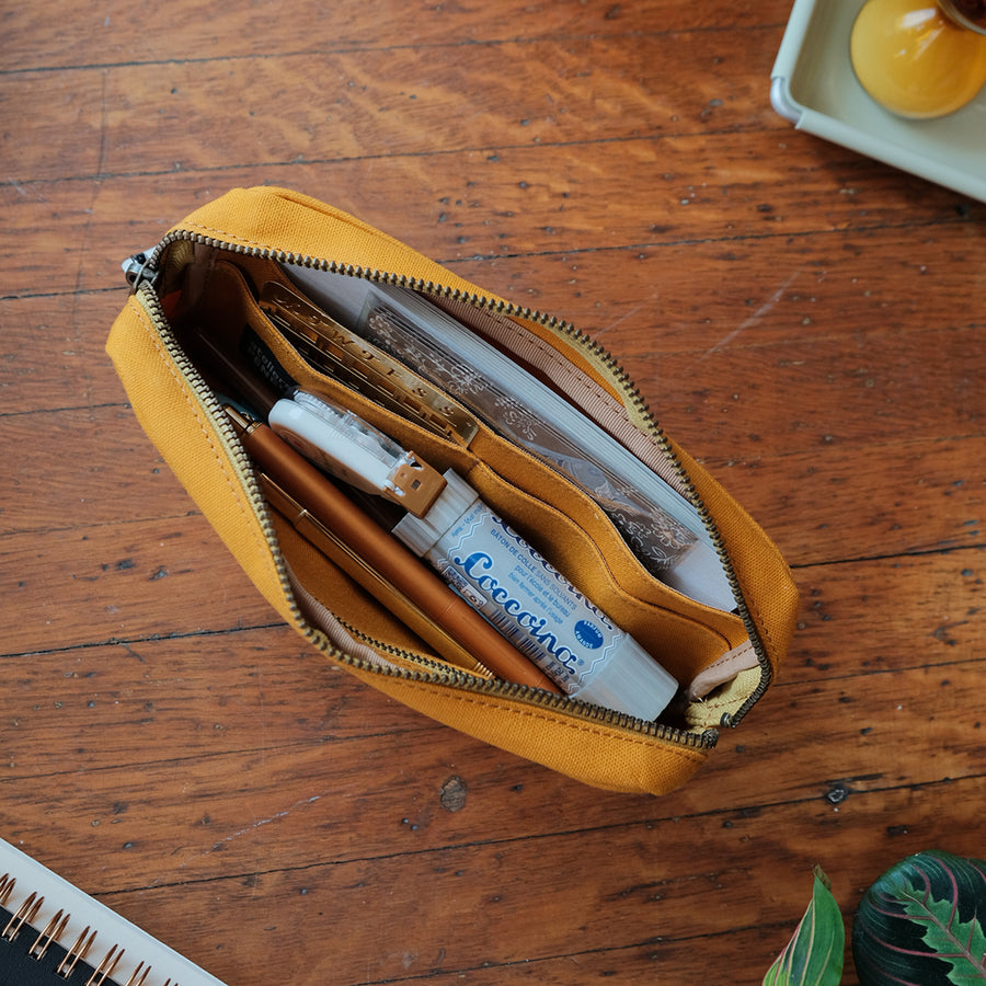 ateliers PENELOPE - Handy Pouch - Mustard