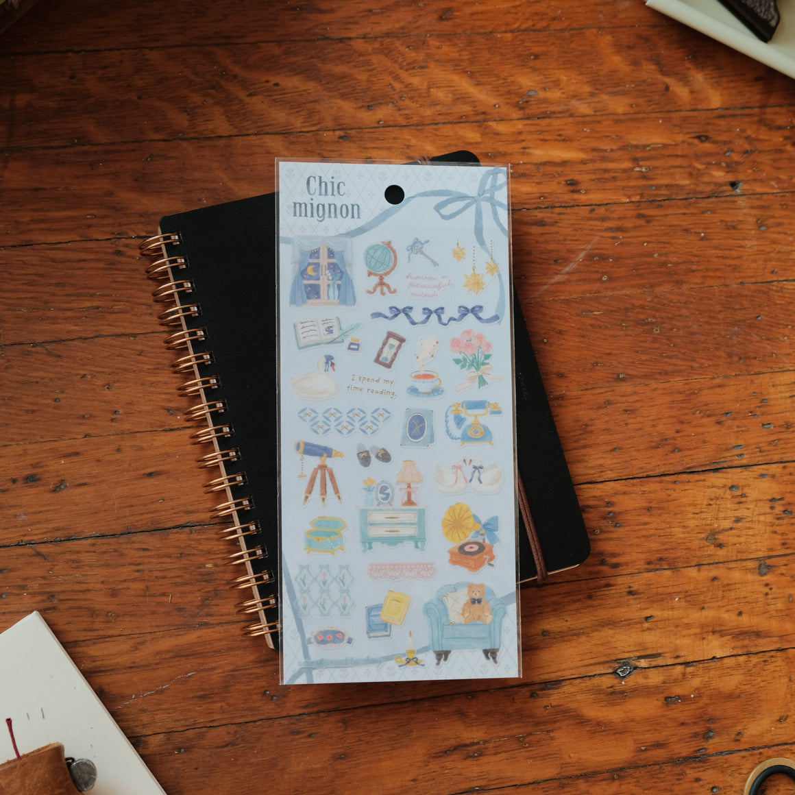 Mind Wave Chic Mignon Sticker Sheet - Night 82529