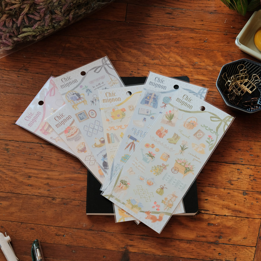 Mind Wave Chic Mignon Sticker Sheet - Furniture 82525