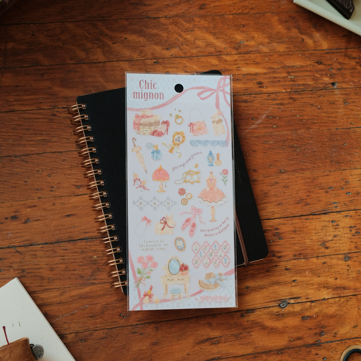 Mind Wave Chic Mignon Sticker Sheet - Dress Up 82526