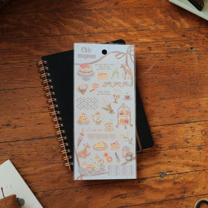 Mind Wave Chic Mignon Sticker Sheet - Tea Party 82530