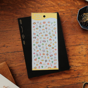 Mind Wave Poko Time Sticker Sheet - Meals 82433