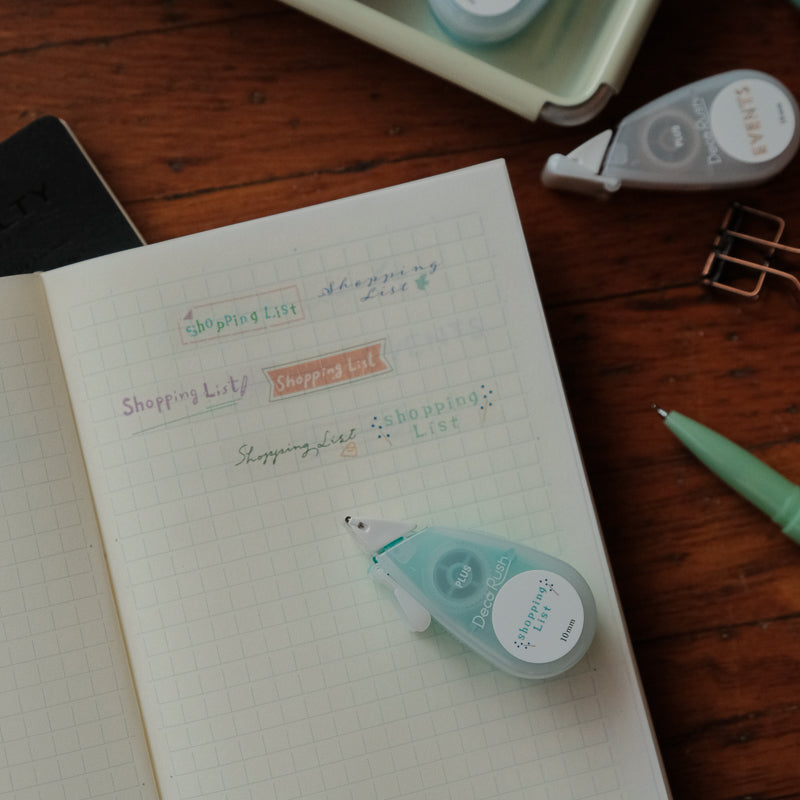 Deco Rush Decorative Tape - Shopping List 51-792