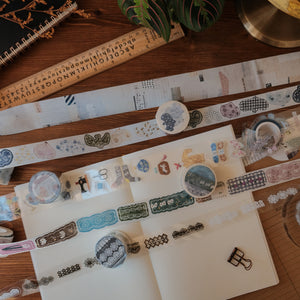 Pion - 2.5cm Die Cut Sticker Washi Tape - Fly