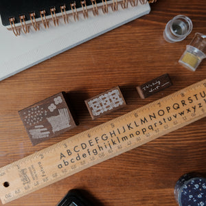 Pion Rubber Stamp - Adorn