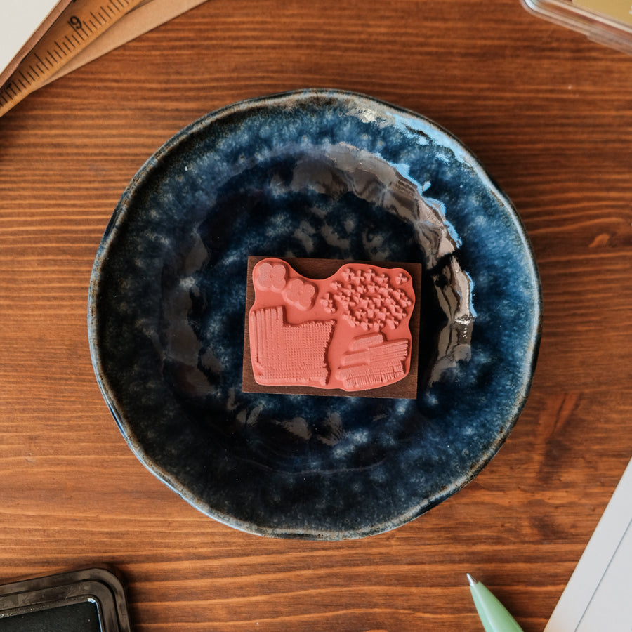 Pion Rubber Stamp - Adorn